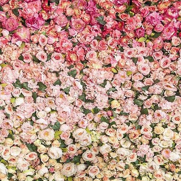 Patterned Backgrounds Flowers Backdrops Gradient Pink Backdrop G-181 - iBACKDROP